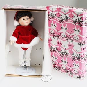 Ginny Doll Ice Skaters New In Box New Old Stock 1998 Vintage Collectors Doll